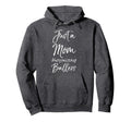 Basketball Mother Gift Just Mom Busy Hoodie - Unique Graphic Unisex - T-Shirt, Sweatshirt, Hoodie