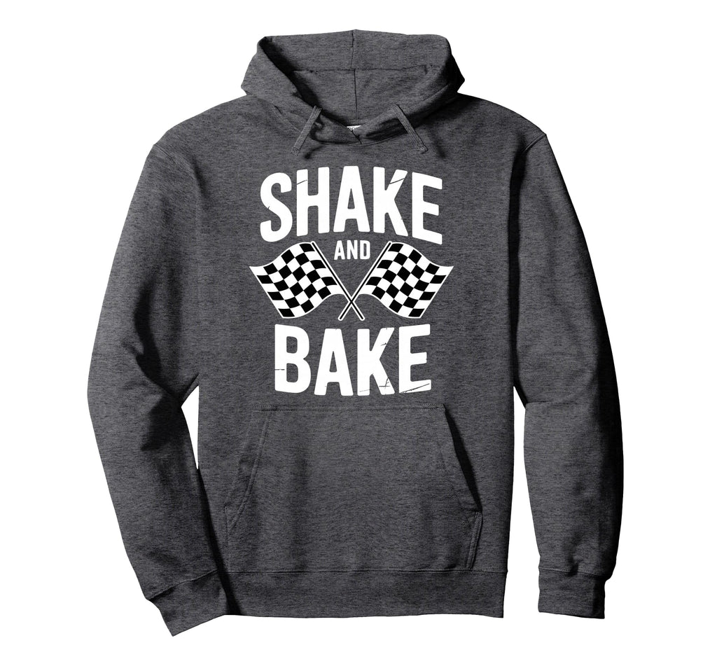 Shake And Bake Funny Race Parody Hoodie - Minimalist Print Men Women - T-Shirt, Sweatshirt, Hoodie