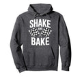 Shake And Bake Funny Race Parody Hoodie - Minimalist Print Men Women - T-Shirt, Sweatshirt, Hoodie