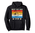 Best Cat Dad Ever Cat Dad Father Day Gift Hoodie - Trendy Graphic Men Women - T-Shirt, Sweatshirt, Hoodie
