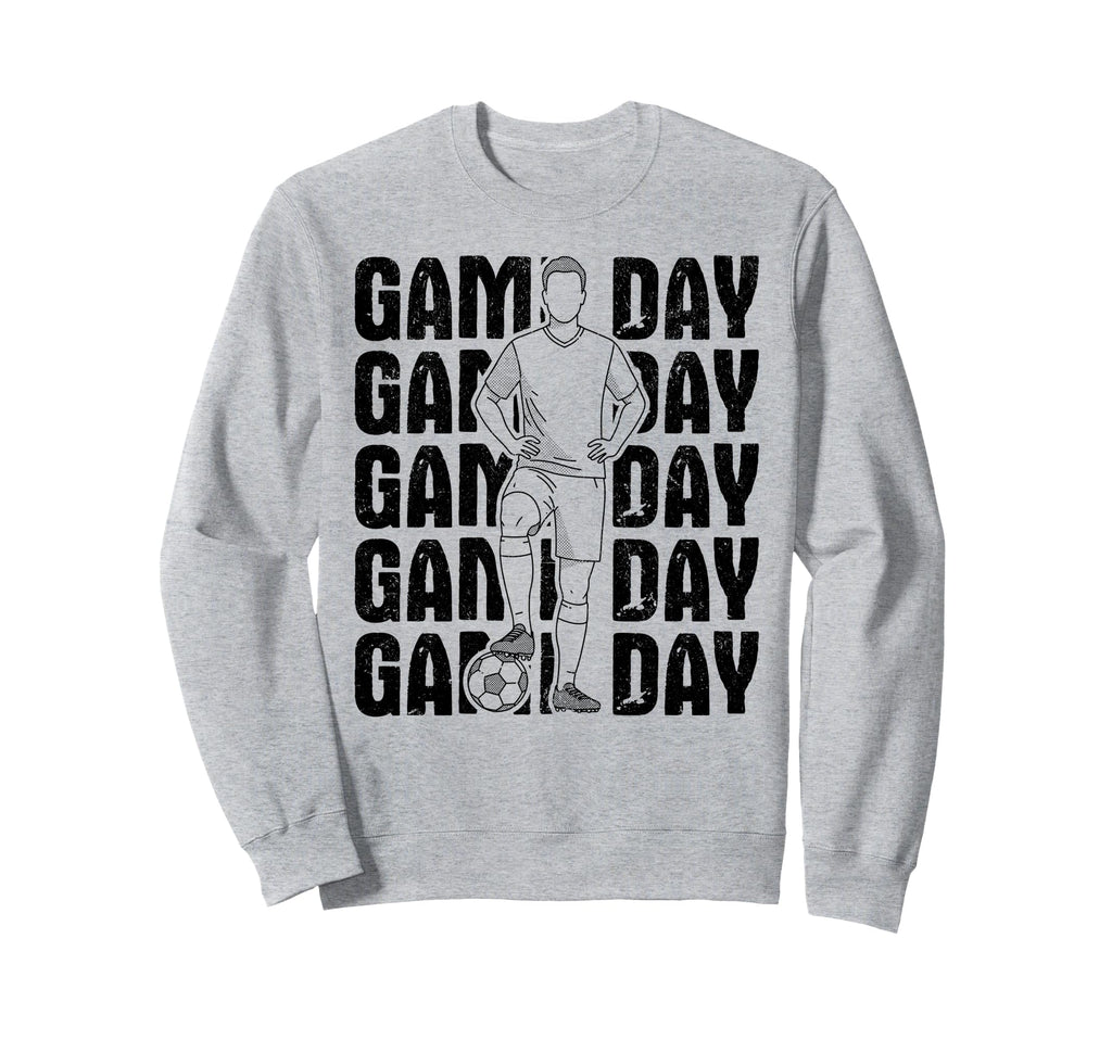Game Day Soccer Soccer Mom Soccer Sweatshirt - Unique Graphic for Adults - T-Shirt, Sweatshirt, Hoodie