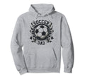 Soccer Dad Family Matching Dad Fathers Day Hoodie - Trendy Graphic Unisex - T-Shirt, Sweatshirt, Hoodie