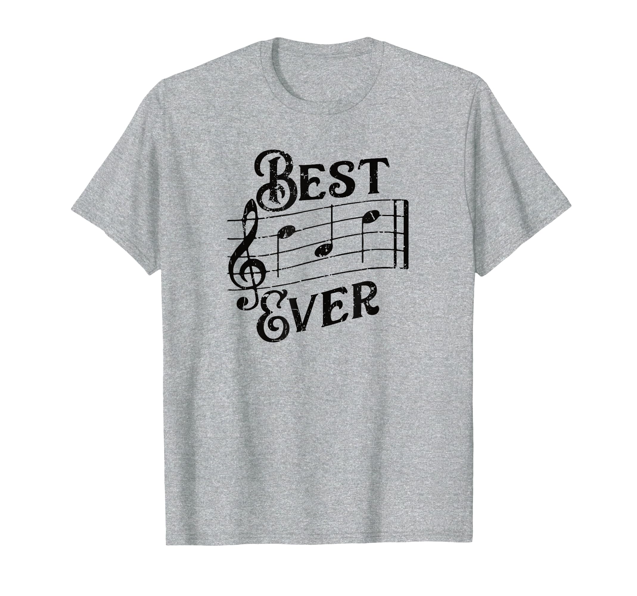 Best Dad Ever Musical Notes Chord T-Shirt - Casual Everyday Wear Men Women - T-Shirt, Sweatshirt, Hoodie
