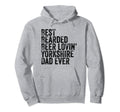 Bearded Dad Beer Yorkshire Lover Funny Dog Hoodie - Novelty Apparel Unisex - T-Shirt, Sweatshirt, Hoodie