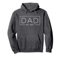 Dad 2023 Father Since 2023 Dad Est Hoodie - Aesthetic Graphic for Adults - T-Shirt, Sweatshirt, Hoodie