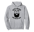 Beard Lover Daddy Novelty Funny Bearded Hoodie - Novelty Apparel Men Women - T-Shirt, Sweatshirt, Hoodie