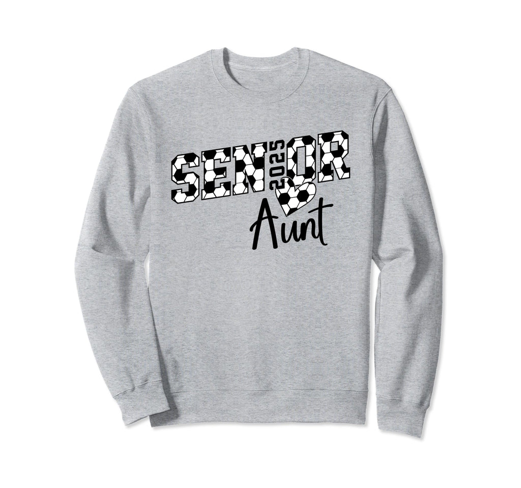 Proud Aunt Soccer Senior Class Sweatshirt - Aesthetic Graphic for Adults - T-Shirt, Sweatshirt, Hoodie