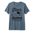 2027 Senior Soccer Grandma Proud T-Shirt - Minimalist Print Men Women - T-Shirt, Sweatshirt, Hoodie