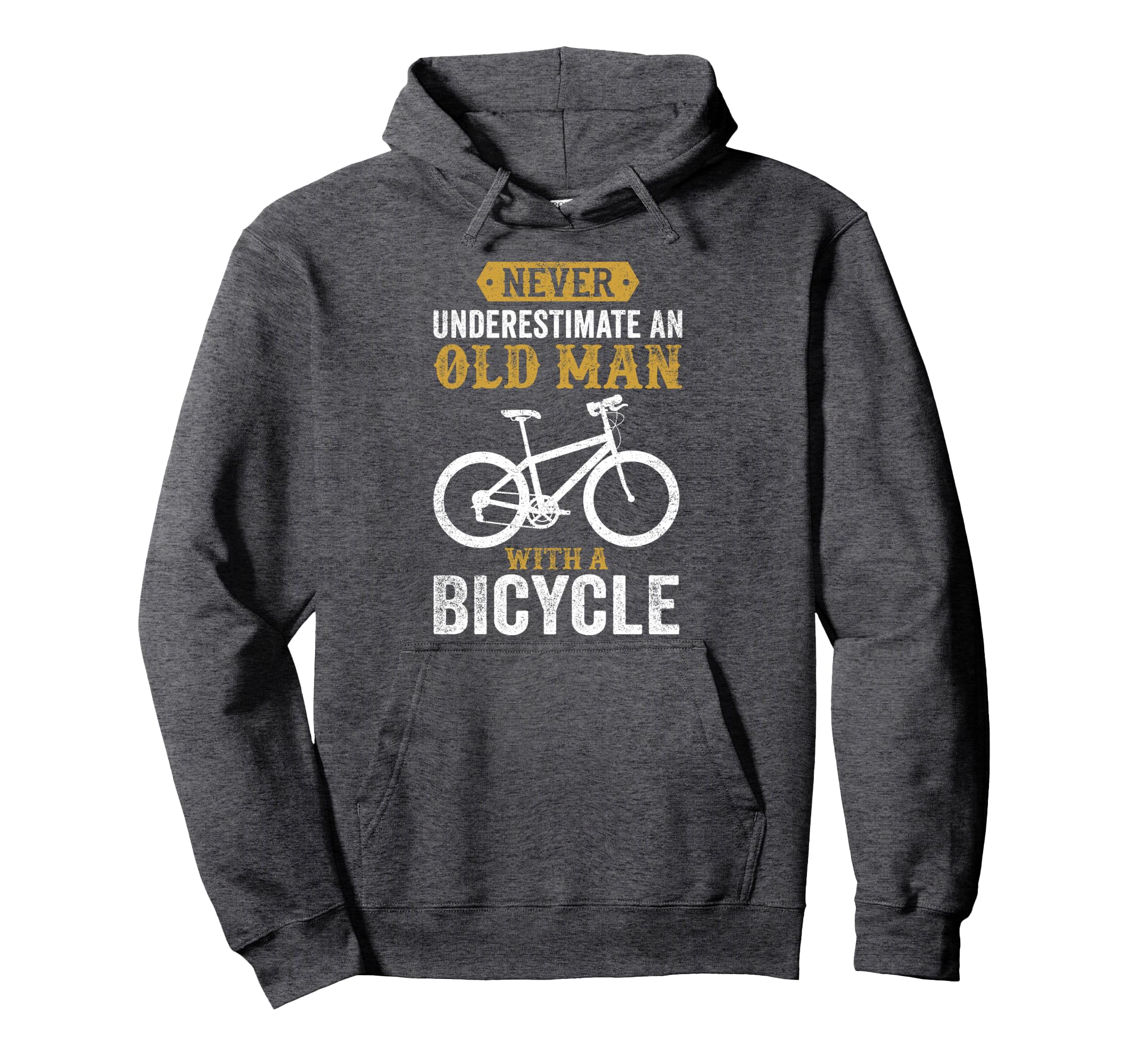 Cycling Dad Stuff Old Bicycle Funny Hoodie - Minimalist Print Men Women - T-Shirt, Sweatshirt, Hoodie