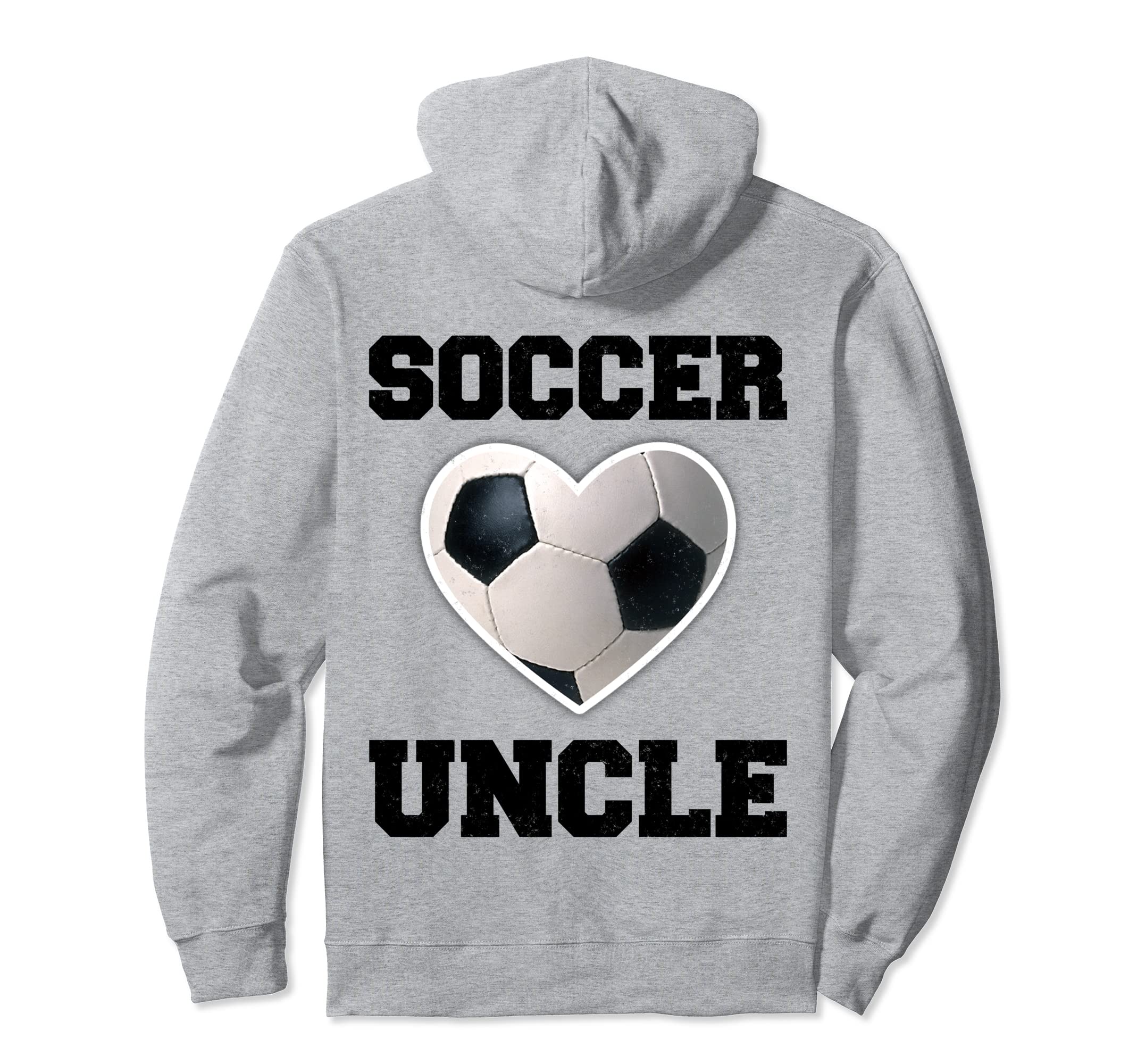 Soccer Uncle Family Matching Sport Hoodie - Minimalist Print for Adults - T-Shirt, Sweatshirt, Hoodie