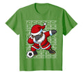 Black African American Santa Claus Soccer T-Shirt - Unique Graphic Unisex - T-Shirt, Sweatshirt, Hoodie