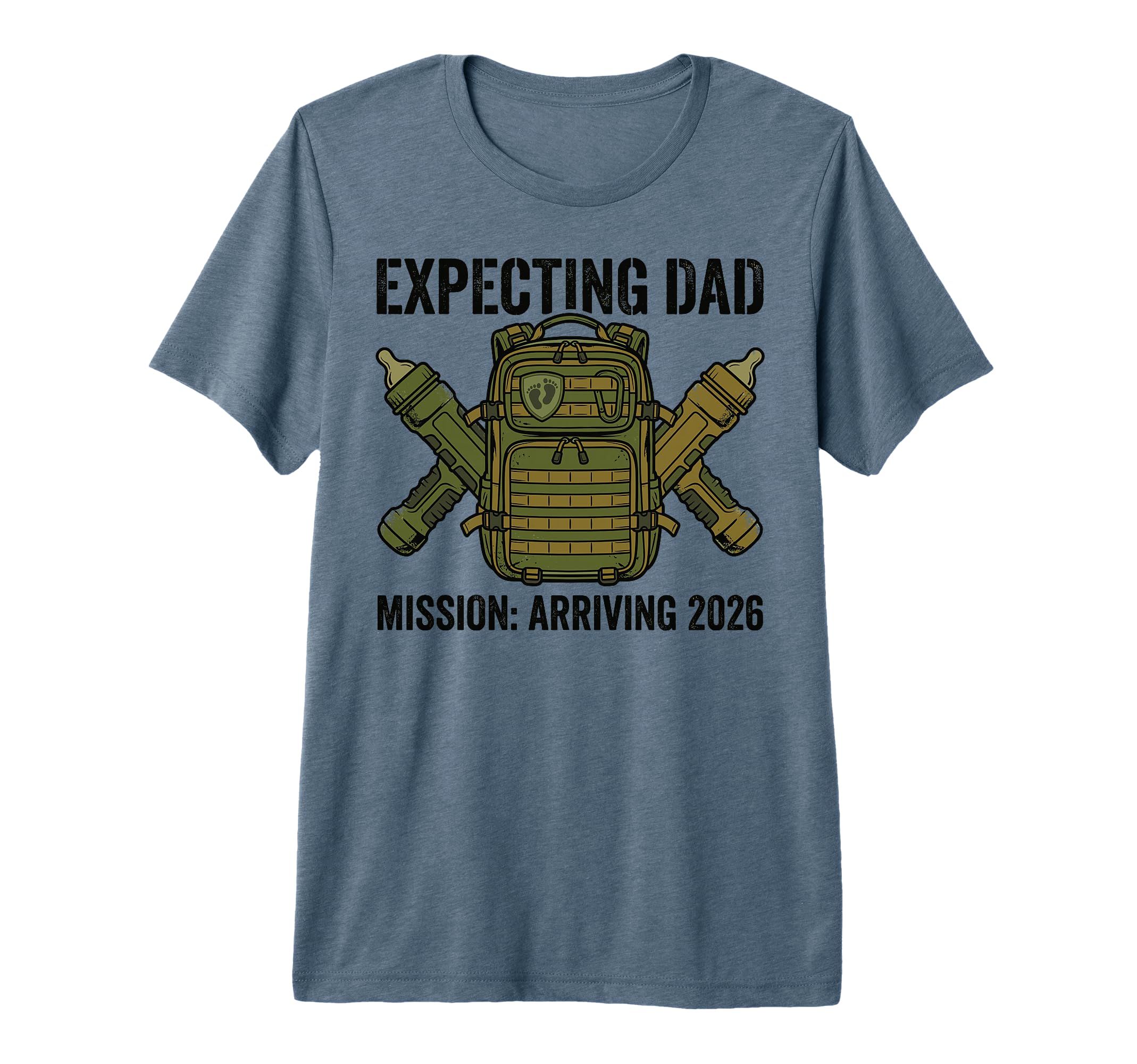 Expecting Dad 2026 Fatherhood Mission T-Shirt - Custom Art Print Unisex - T-Shirt, Sweatshirt, Hoodie