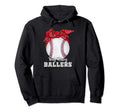 Funny Busy Raising Ballers Baseball Hoodie - Streetwear Style Men Women - T-Shirt, Sweatshirt, Hoodie