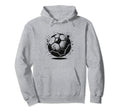 Minimal Soccer Hoodie - Streetwear Style for Adults - T-Shirt, Sweatshirt, Hoodie