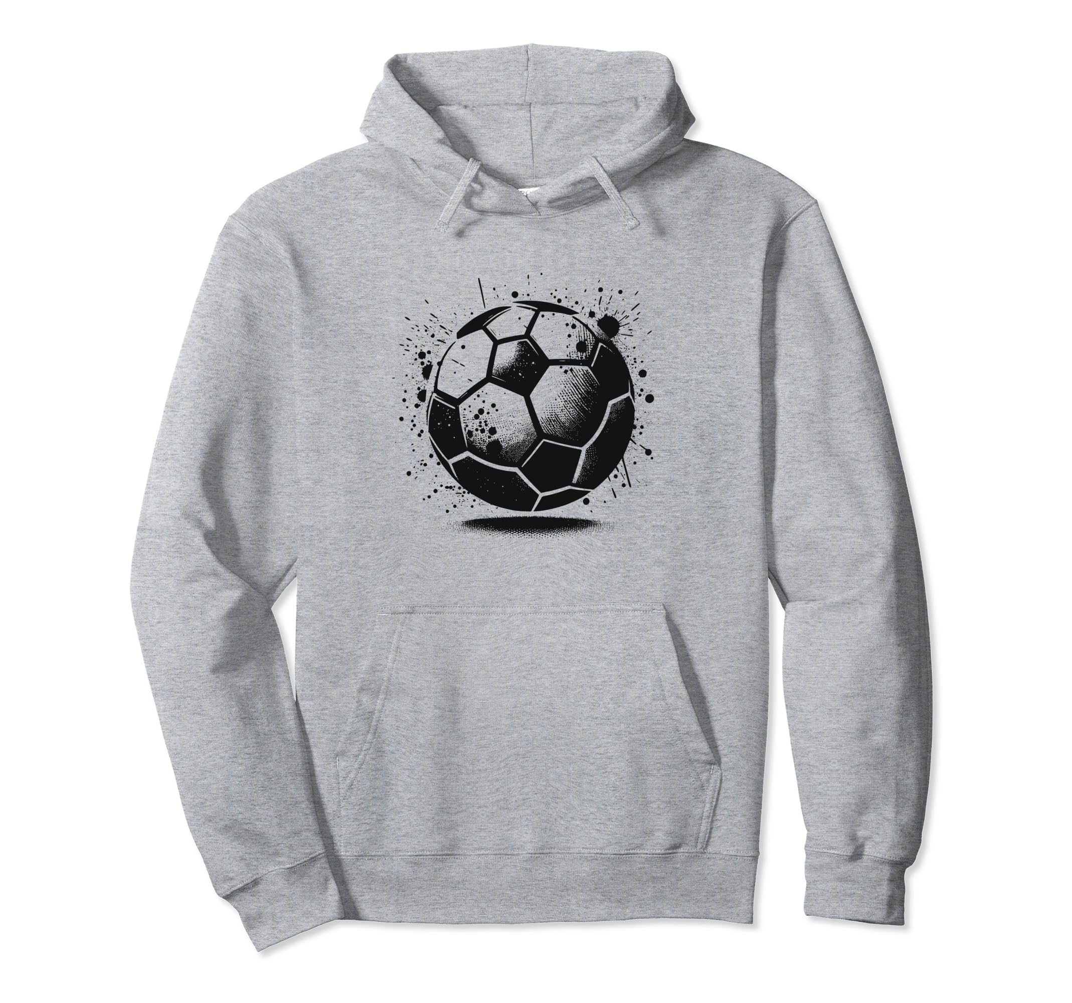 Minimal Soccer Hoodie - Streetwear Style for Adults - T-Shirt, Sweatshirt, Hoodie