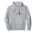 Trendy Centered Papa Bear Hoodie - Unique Graphic Men Women - T-Shirt, Sweatshirt, Hoodie