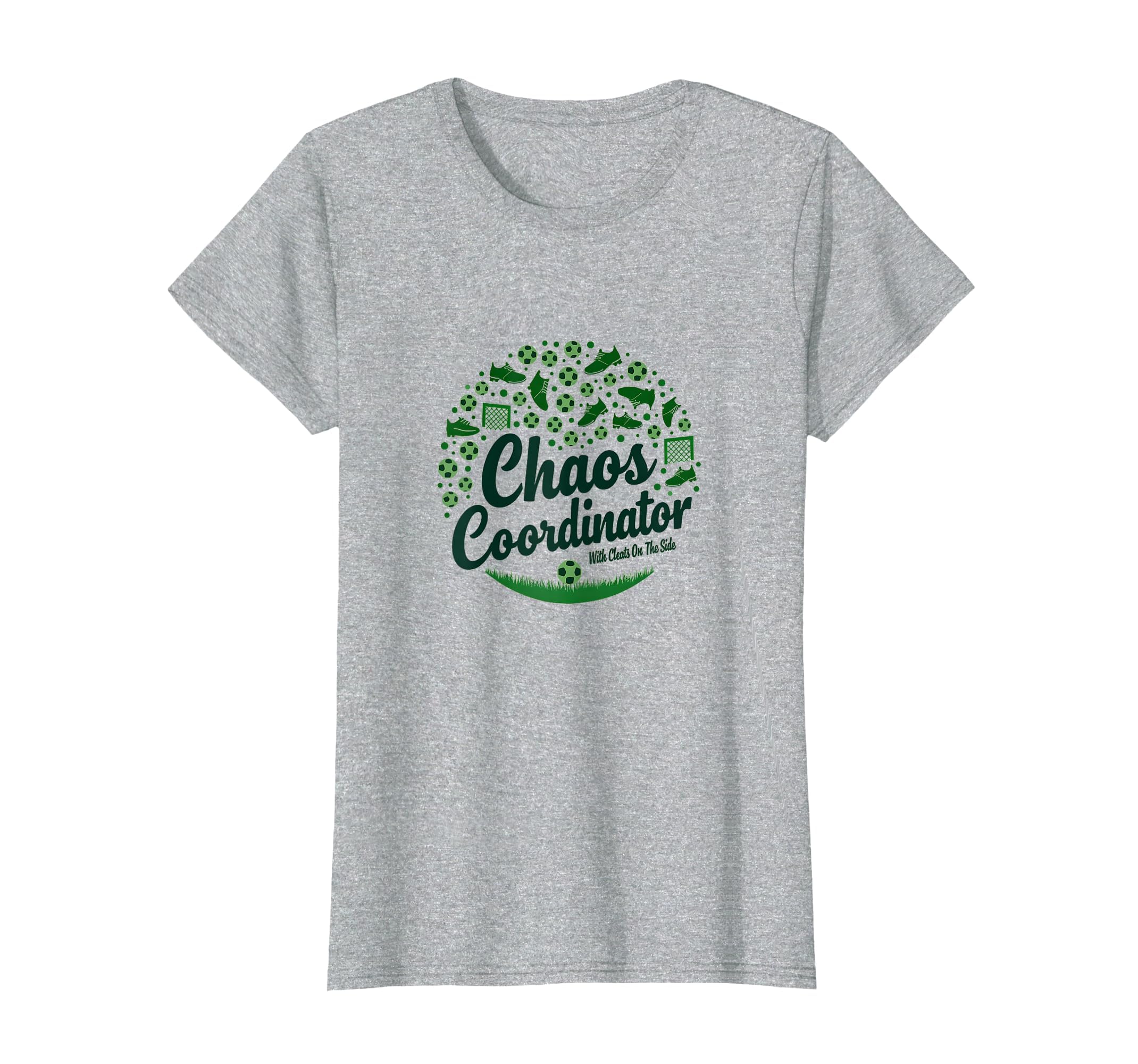 Soccer Mom Chaos Coordinator Cleats T-Shirt - Minimalist Print Unisex - T-Shirt, Sweatshirt, Hoodie