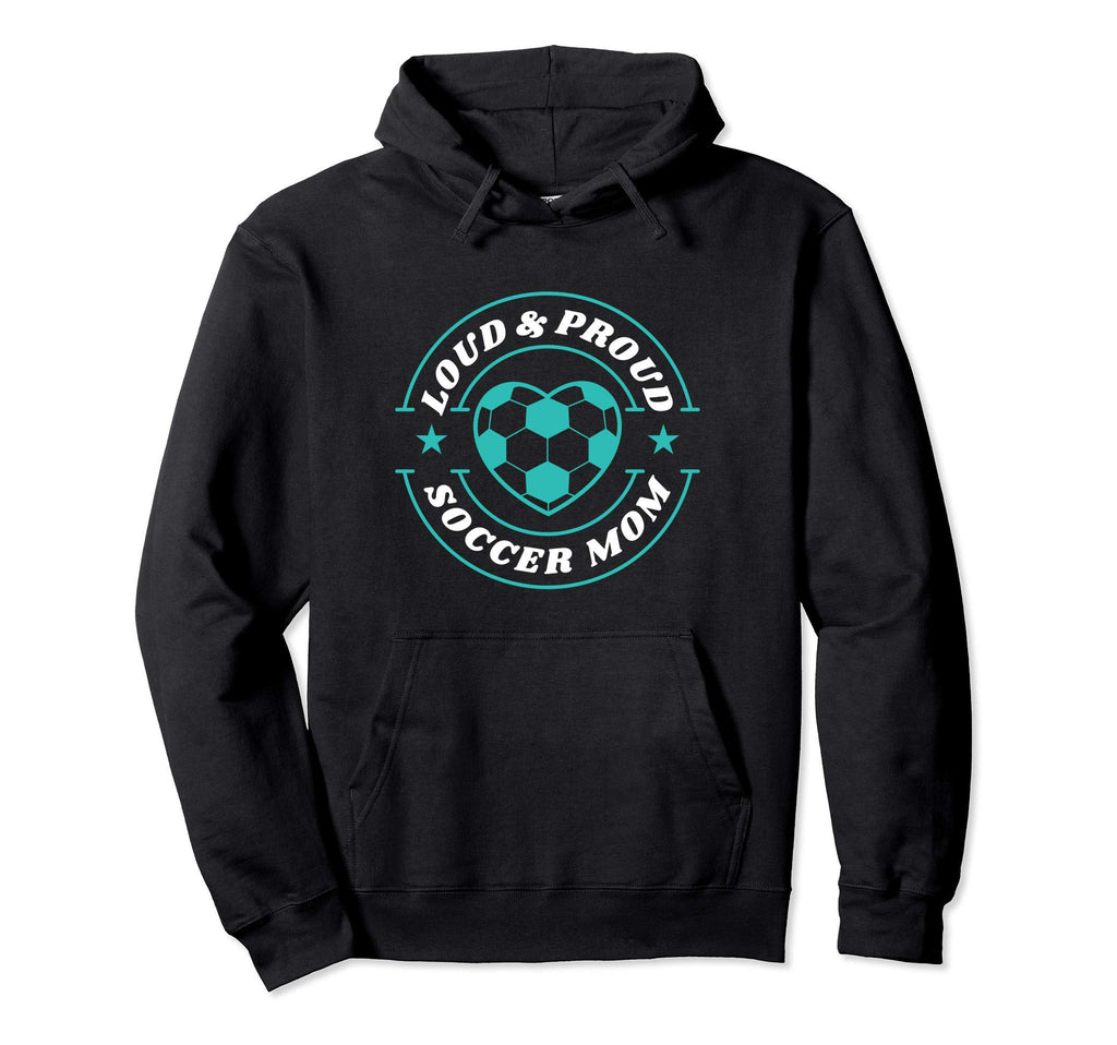 Soccer Mom Gift Loud Proud Daughter Hoodie - Custom Art Print Unisex - T-Shirt, Sweatshirt, Hoodie