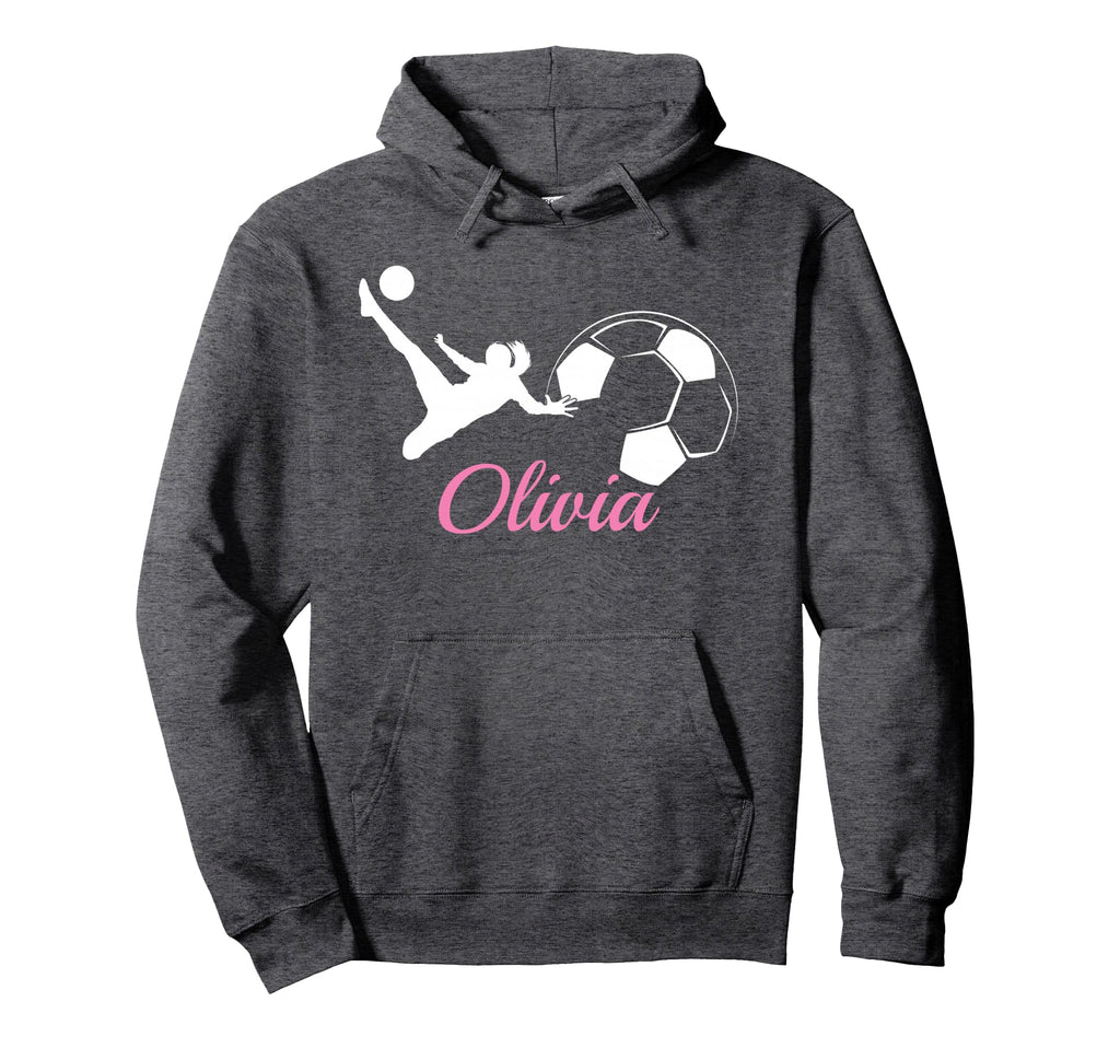 Olivia Name Gift Personalized Soccer Hoodie - Fun Novelty Design Unisex - T-Shirt, Sweatshirt, Hoodie