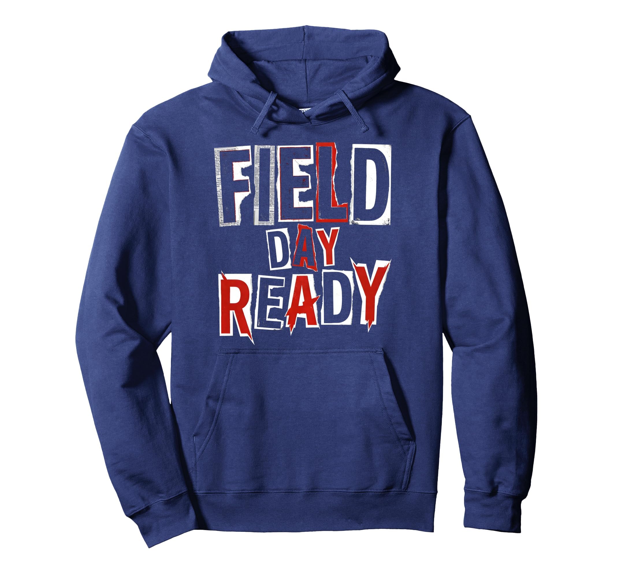 Field Day Ready Soccer Mom Hoodie - Streetwear Style for Adults - T-Shirt, Sweatshirt, Hoodie