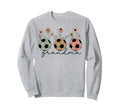 Soccer Grandma Wildflower Floral Sweatshirt - Aesthetic Graphic for Adults - T-Shirt, Sweatshirt, Hoodie