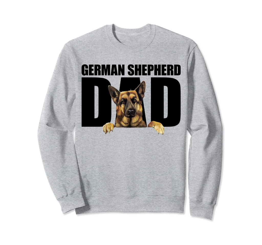 Dog Lover German Shepherd Dad Sweatshirt - Unique Graphic for Adults - T-Shirt, Sweatshirt, Hoodie