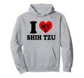 I Love My Shih Tzu Shihtzu Dog Breed Dad Hoodie - Streetwear Style Unisex - T-Shirt, Sweatshirt, Hoodie