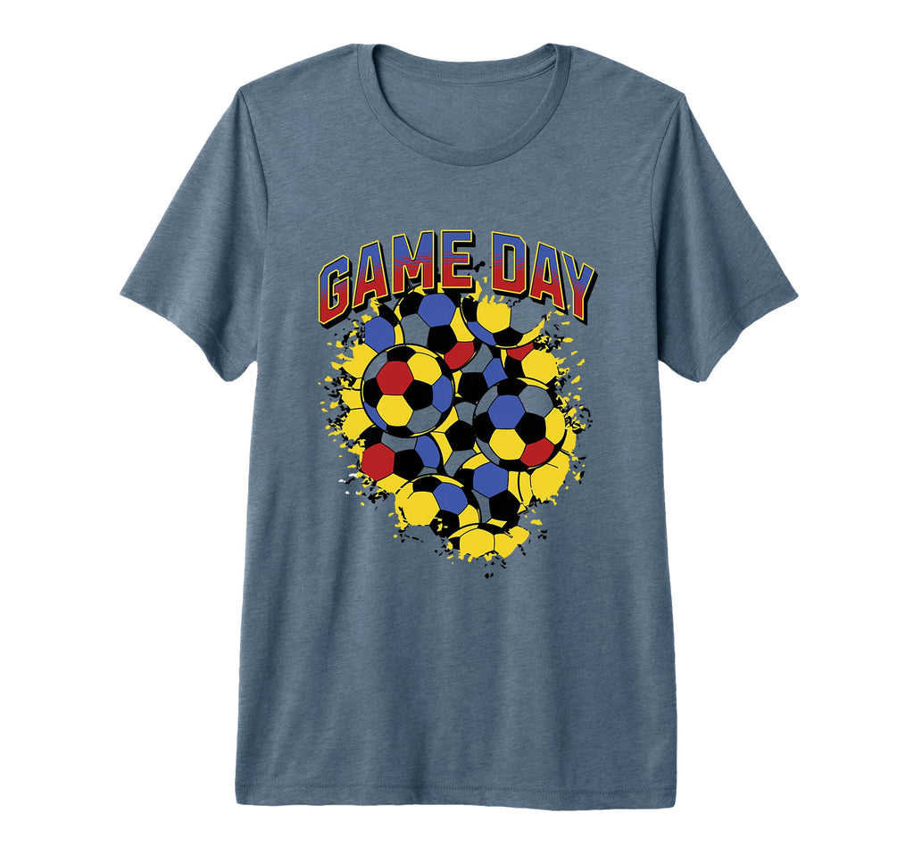 Game Day Soccer Football Sports Fan T-Shirt - Fun Novelty Design Men Women - T-Shirt, Sweatshirt, Hoodie