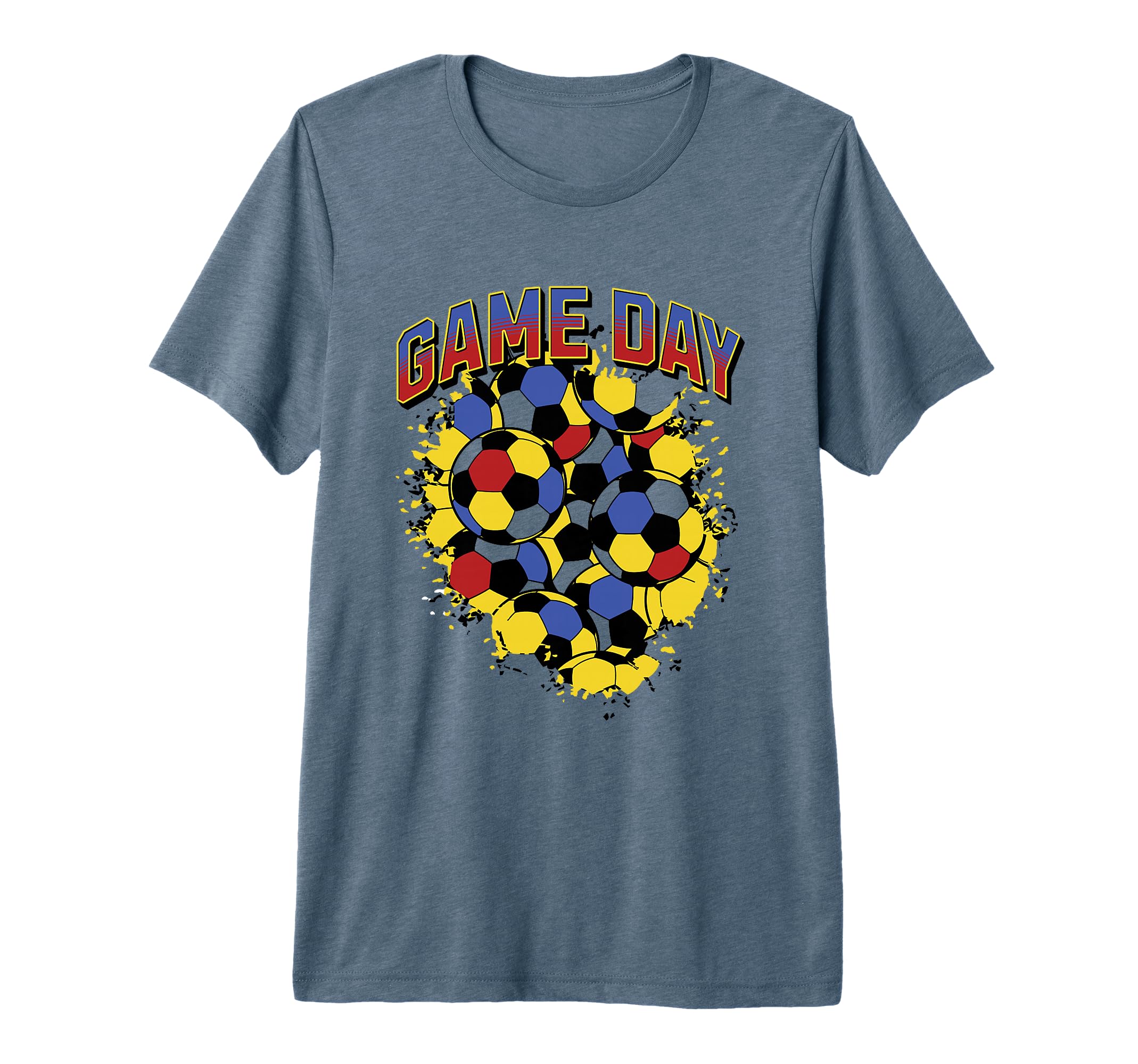 Game Day Soccer Football Sports Fan T-Shirt - Fun Novelty Design Men Women - T-Shirt, Sweatshirt, Hoodie