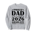 Senior Dad 2026 Proud Dad Class 2026 Sweatshirt - Minimalist Print Unisex - T-Shirt, Sweatshirt, Hoodie