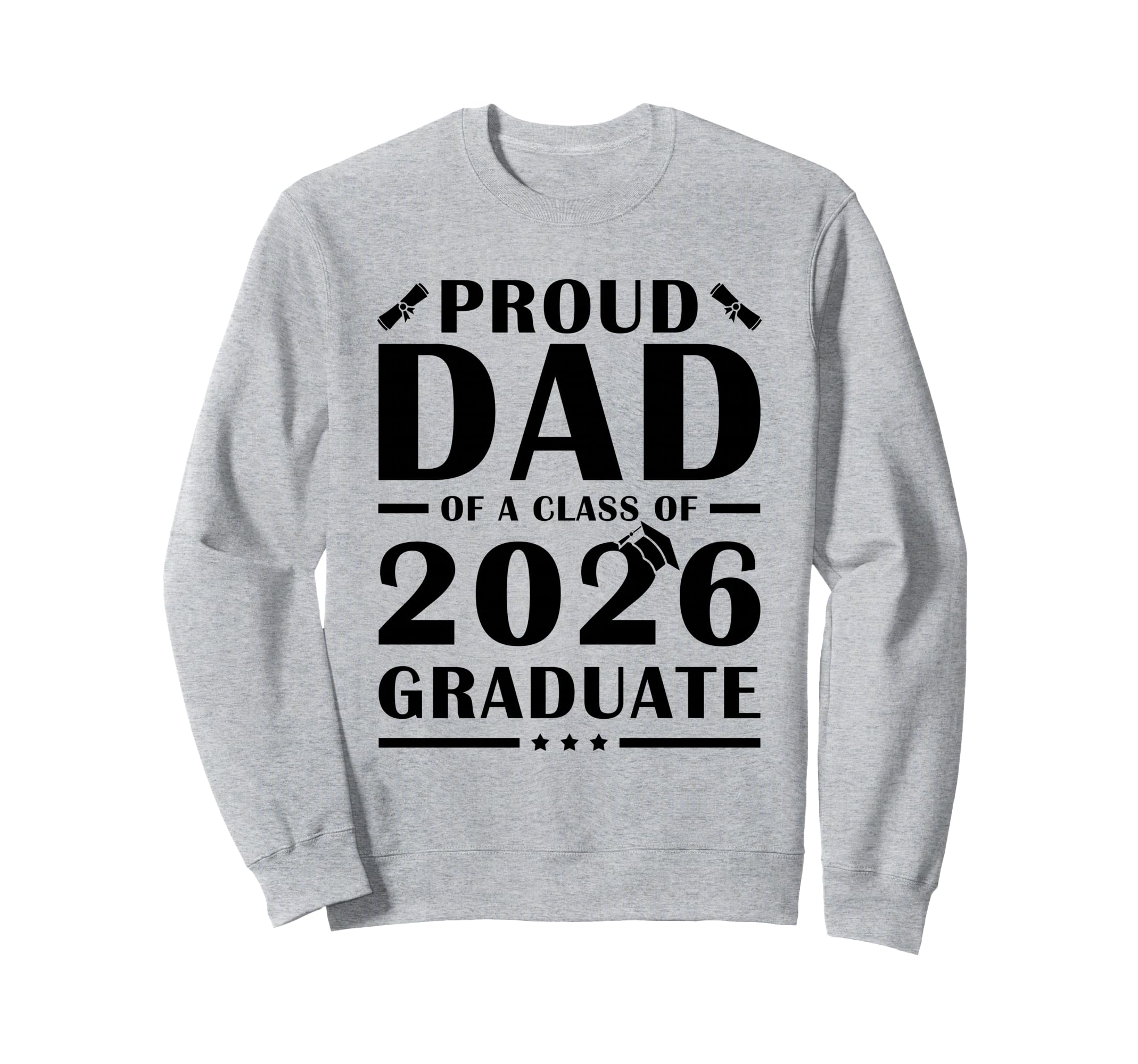Senior Dad 2026 Proud Dad Class 2026 Sweatshirt - Minimalist Print Unisex - T-Shirt, Sweatshirt, Hoodie