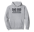 Dad Bod Myth Bad Influence Funny Dad Joke Hoodie - Unique Graphic Unisex - T-Shirt, Sweatshirt, Hoodie