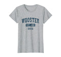 Wooster Ohio Oh Sports Navy T-Shirt - Custom Art Print Men Women - T-Shirt, Sweatshirt, Hoodie