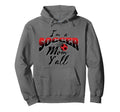 Mom Soccer Lover Soccer Mom Gift Red Black Hoodie - Graphic Print Men Women - T-Shirt, Sweatshirt, Hoodie