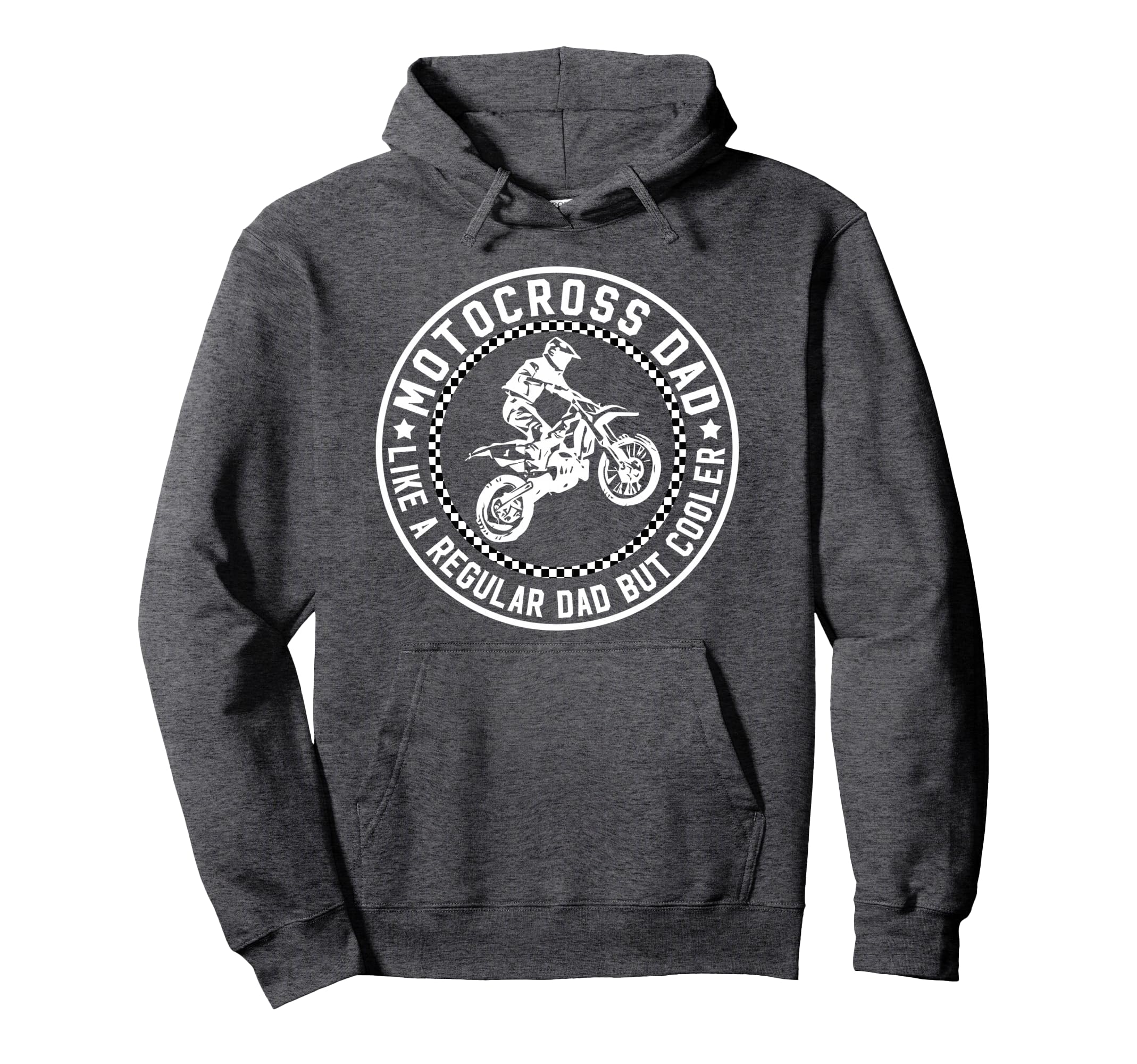 Motocross Dad Motocross Rider Hoodie - Casual Everyday Wear Men Women - T-Shirt, Sweatshirt, Hoodie