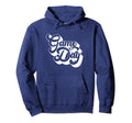 Game Day White Blue Sports Soccer Hoodie - Aesthetic Graphic Men Women - T-Shirt, Sweatshirt, Hoodie