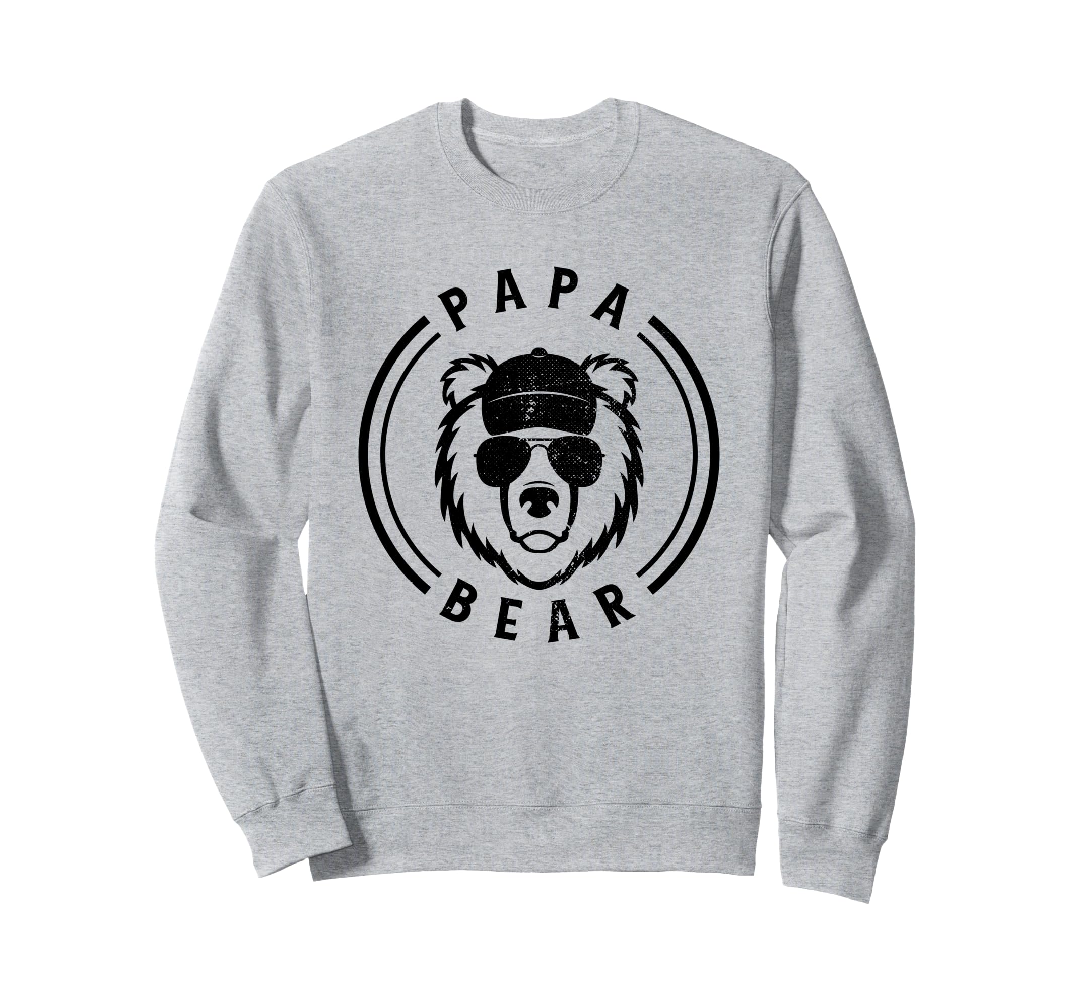 Papa Bear Sunglasses Baseball Cap Hoodie - Streetwear Style Men Women - T-Shirt, Sweatshirt, Hoodie