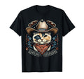 Meowdy Partner Cat Cowboy Hat Howdy T-Shirt - Novelty Apparel for Adults - T-Shirt, Sweatshirt, Hoodie
