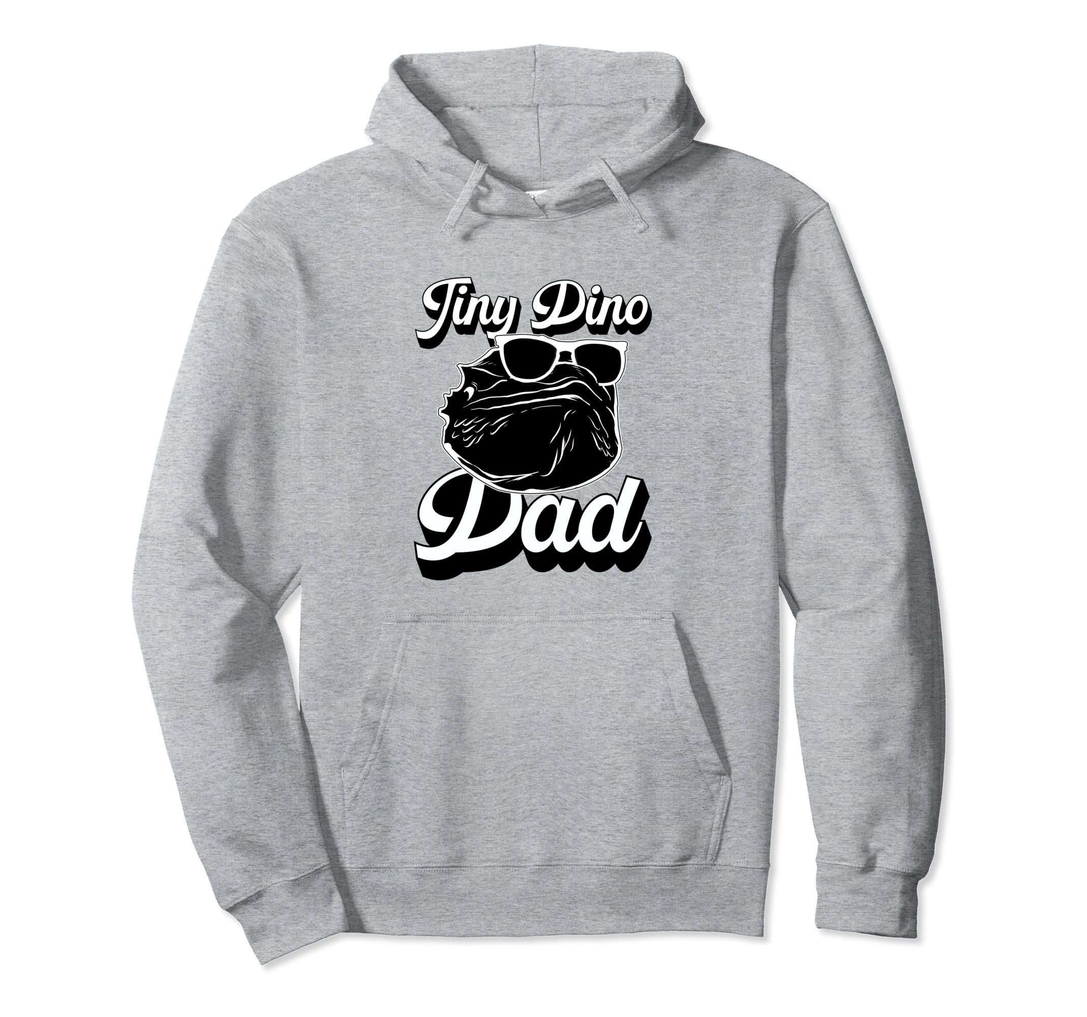 Funny Bearded Dragon Dad Tiny Dino Dad Hoodie - Fun Novelty Design Unisex - T-Shirt, Sweatshirt, Hoodie