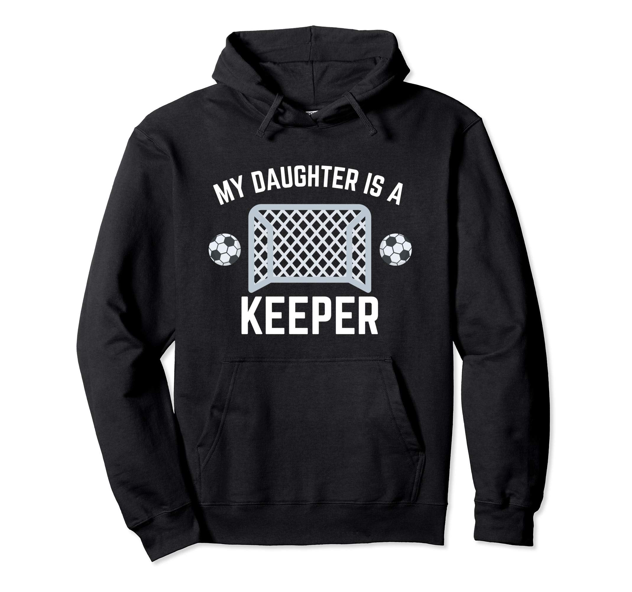 My Son Is Keeper Soccer Goalie Player Hoodie - Minimalist Print Unisex - T-Shirt, Sweatshirt, Hoodie
