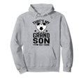 Thats My Grandson Out There Soccer Hoodie - Casual Everyday Wear Unisex - T-Shirt, Sweatshirt, Hoodie