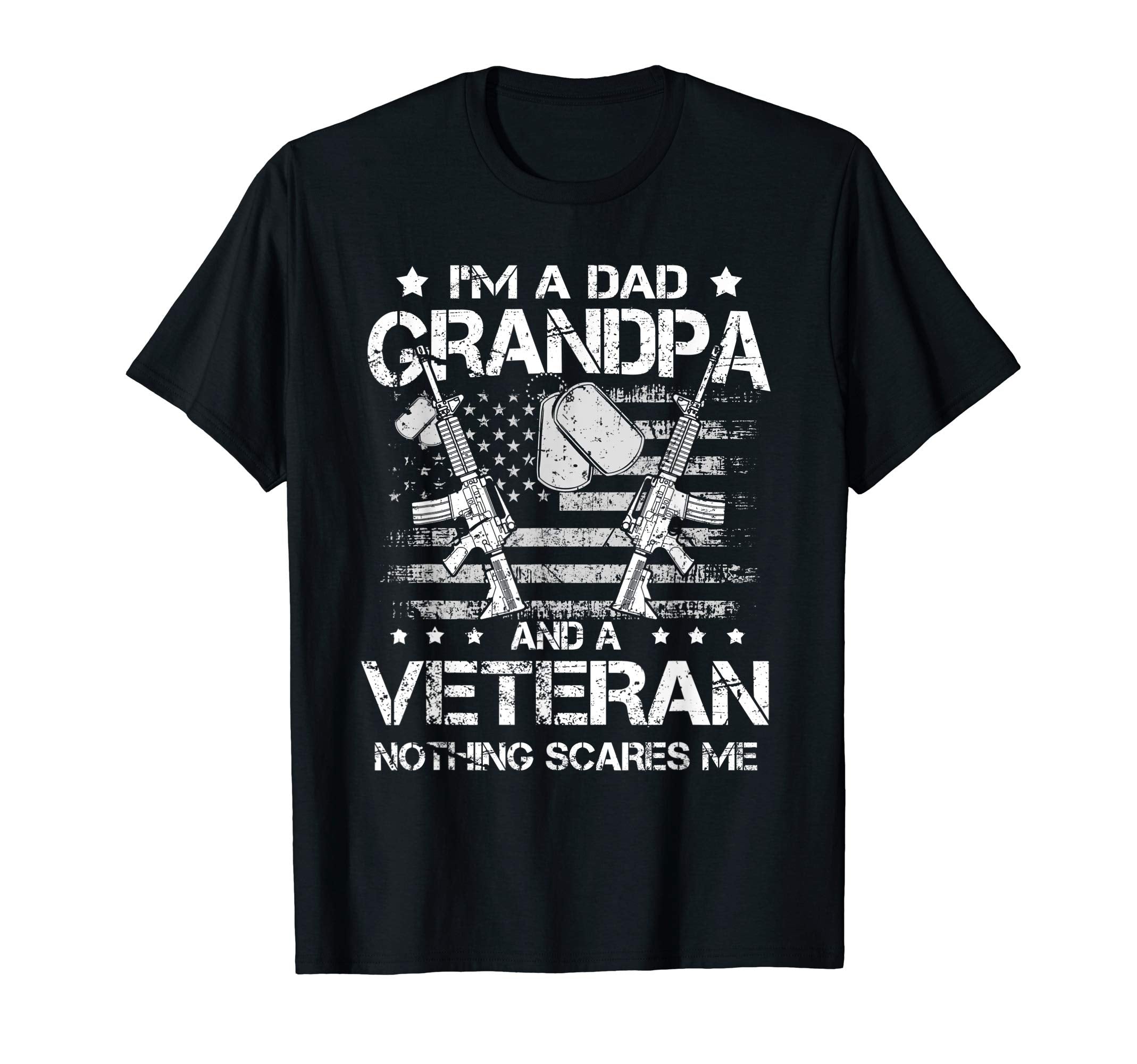Mens Im Dad Grandpa Veteran Fathers T-Shirt - Minimalist Print for Adults - T-Shirt, Sweatshirt, Hoodie