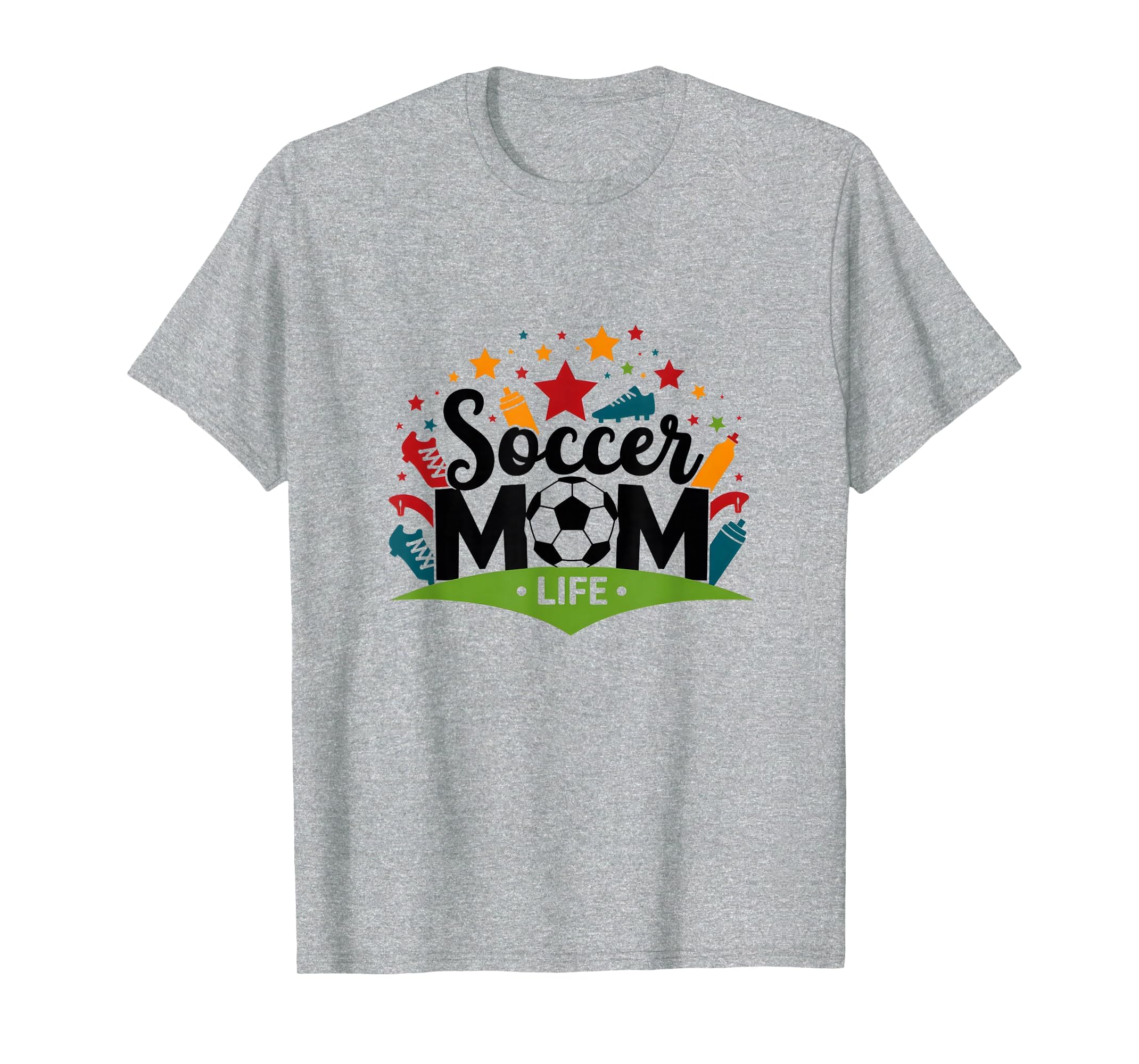 Soccer Mom Life Womens Sports Parent T-Shirt - Trendy Graphic for Adults - T-Shirt, Sweatshirt, Hoodie