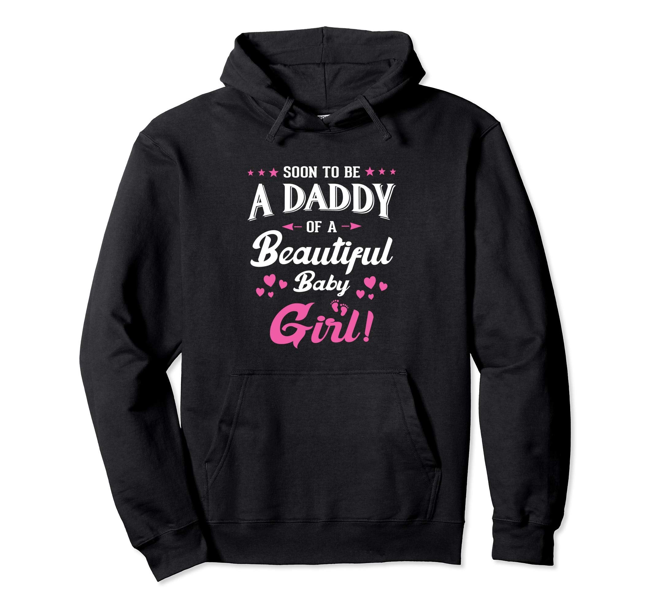 Soon To Be Daddy New Papa Promoted Hoodie - Fun Novelty Design Men Women - T-Shirt, Sweatshirt, Hoodie