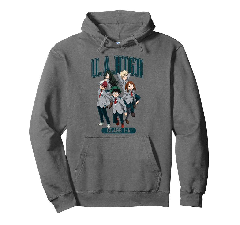 My Hero Academia Ua High Class 1A Hoodie - Novelty Apparel Men Women - T-Shirt, Sweatshirt, Hoodie