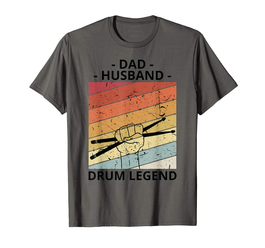 Mens Dad Husband Drum Legend Gifts T-Shirt - Minimalist Print Unisex - T-Shirt, Sweatshirt, Hoodie