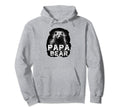 Papa Bear Fathers Day Family Matching Couple Hoodie - Graphic Print Unisex - T-Shirt, Sweatshirt, Hoodie