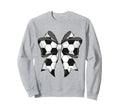 Coquette Bow Funny Soccer Ball Mom Sweatshirt - Novelty Apparel for Adults - T-Shirt, Sweatshirt, Hoodie