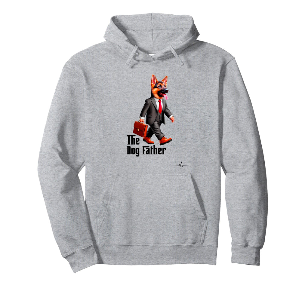 Dog Father Pet Funny Dog Dad Hoodie - Novelty Apparel for Adults - T-Shirt, Sweatshirt, Hoodie