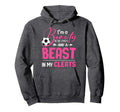 Im Beauty Streets And Beast My Cleats Hoodie - Fun Novelty Design Unisex - T-Shirt, Sweatshirt, Hoodie